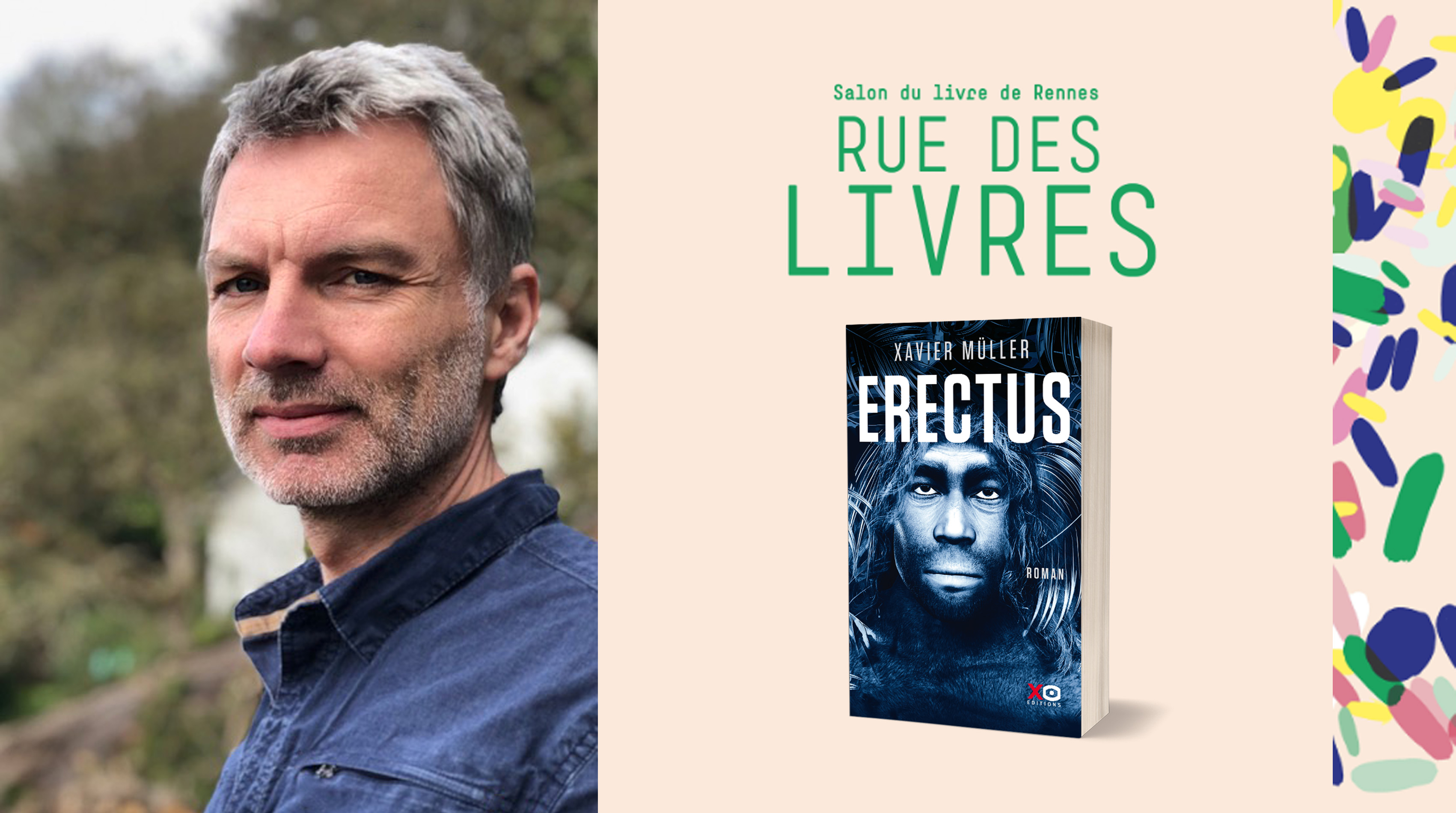 FESTIVAL RUE DES LIVRES - XAVIER MULLER