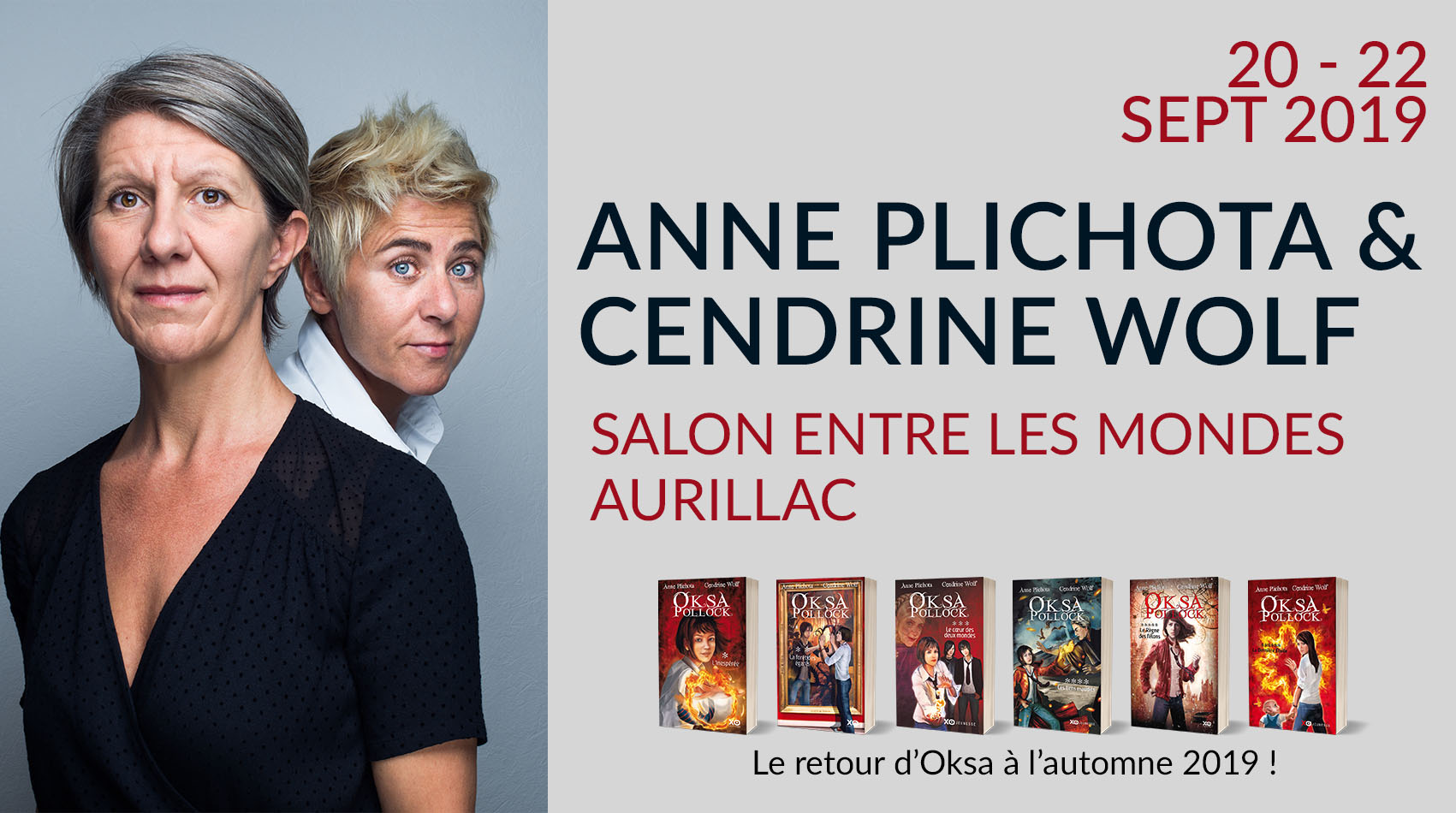 ANNE PLICHOTA & CENDRINE WOLF À AURILLAC