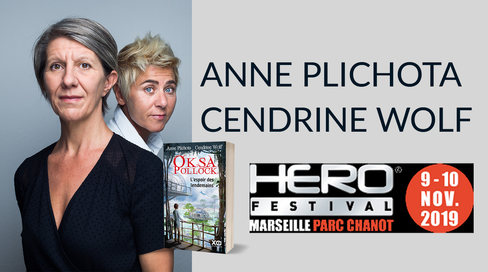 ANNE PLICHOTA & CENDRINE WOLF À MARSEILLE