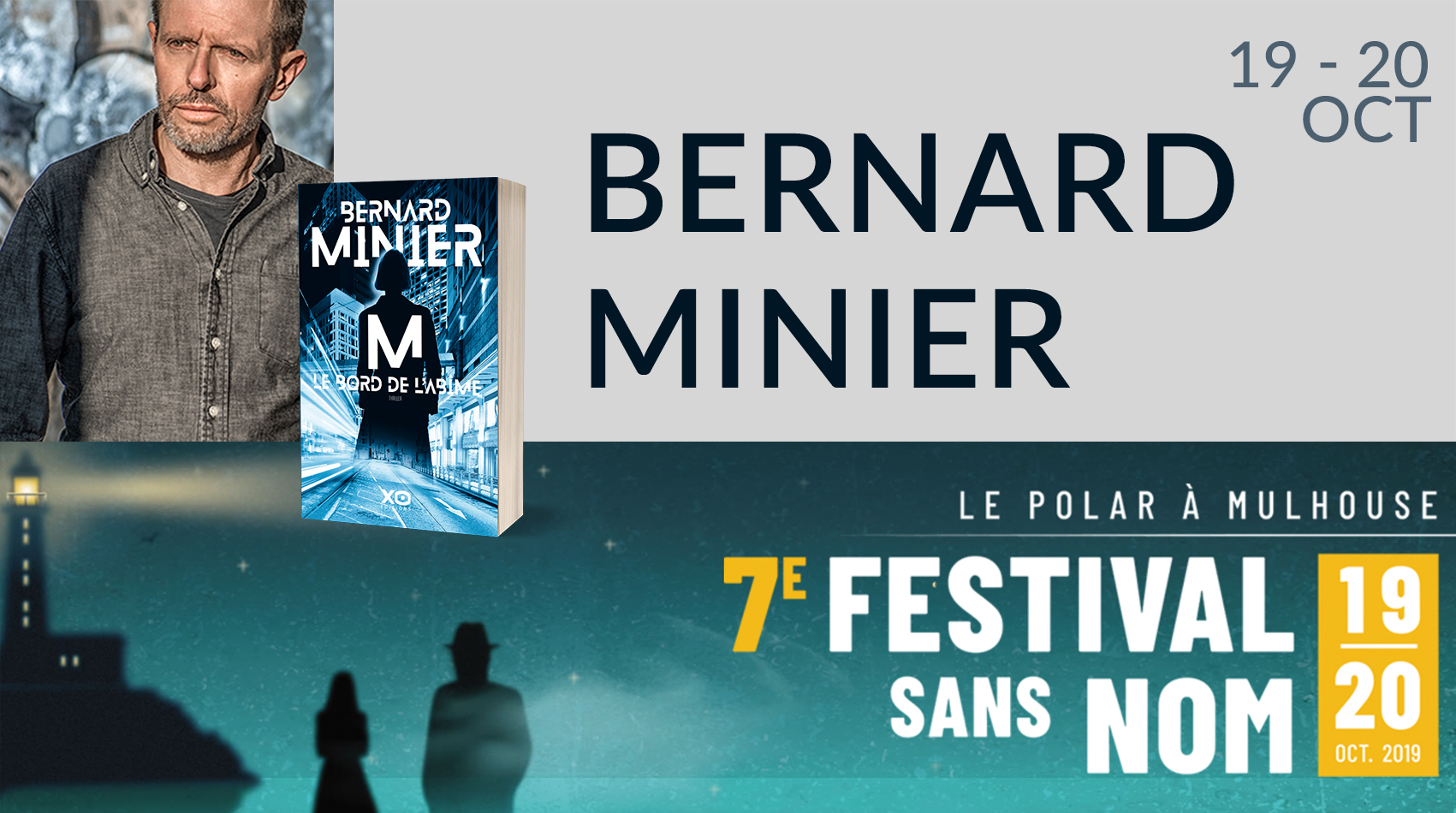 BERNARD MINIER AU FESTIVAL SANS NOM DE MULHOUSE