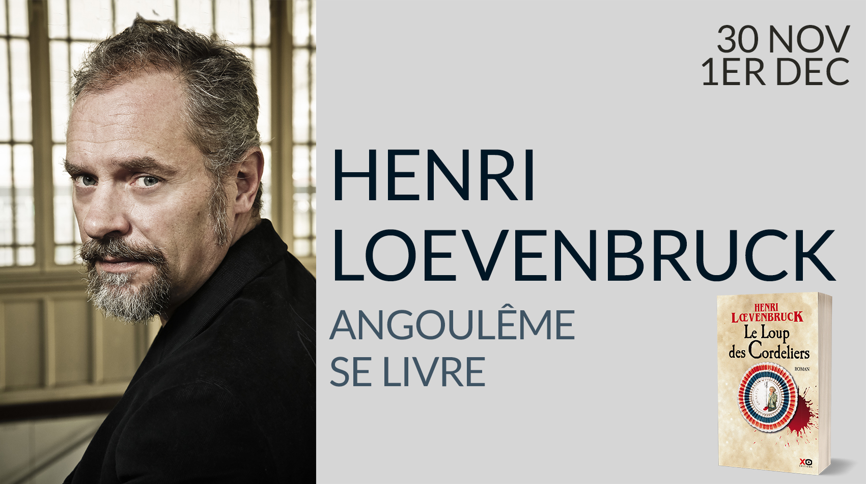 HENRI LOEVENBRUCK AU FESTIVAL ANGOULÊME SE LIVRE