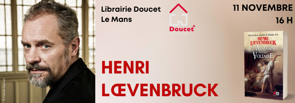 Henri Lœvenbruck en dédicace au Mans
