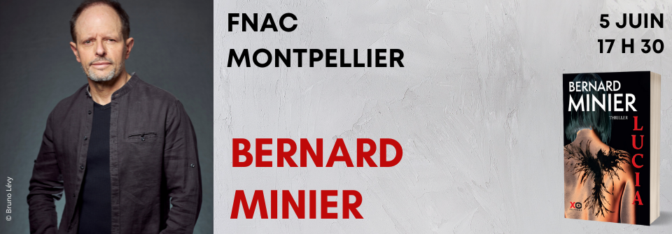 Bernard Minier en dédicace à Montpellier