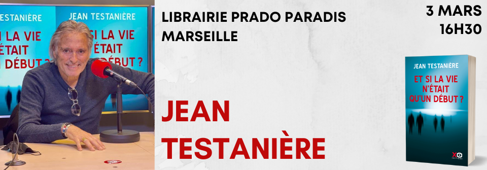 Jean Testanière en dédicace à Marseille