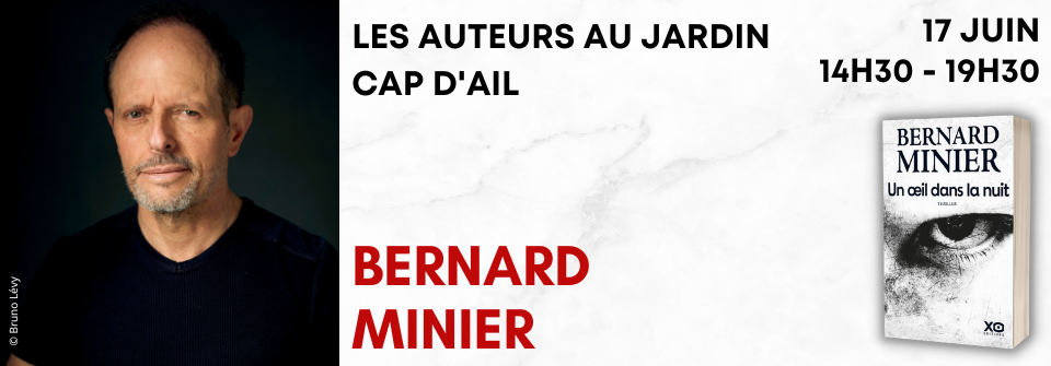 Bernard Minier au Cap d'Ail