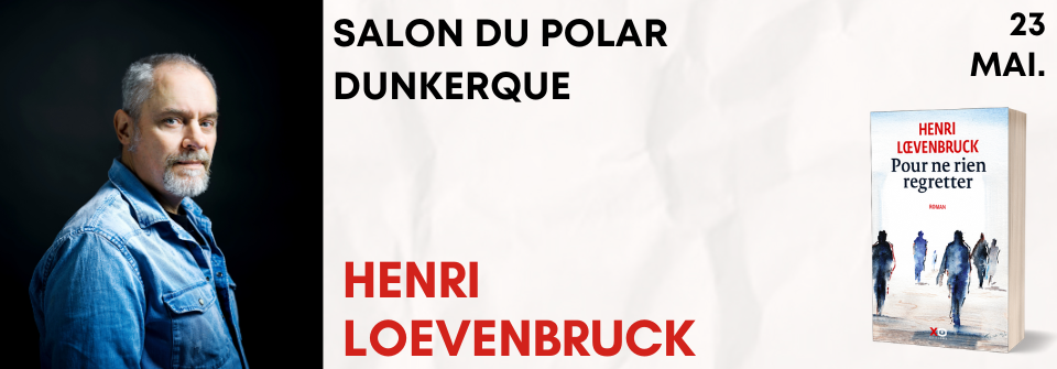 Henri Loevenbruck au Salon du Polar de Dunkerque